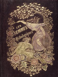 Femmes mythologiques - Couv. de "Muses et Fées", dessin de G. Staal, par Mery et le Cte Foelix - Pierre Gustave Eugene Staal