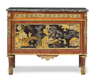 Commode Louis XVI - Pierre Harry Mewesen