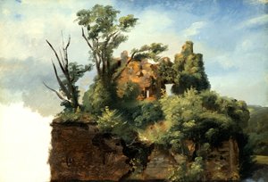 Paysage avec ruines, vers 1782-85
