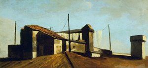 Toits romains au soleil