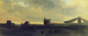 Ciel et toits, par Pierre Henri de Valenciennes