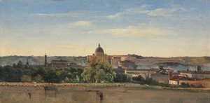 Vue de Rome - Pierre Henri de Valenciennes