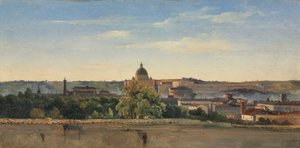 Vue de Rome - Pierre Henri de Valenciennes
