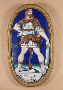 Hercule, 1559 (émail peint)
