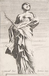 Figure féminine debout
