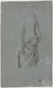 Femme en Châle Vue de Dos - Pierre Jacques Volaire