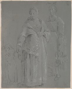 Trois figures - Pierre Jacques Volaire