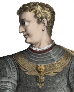 Caligula (Caius Caesar Germanicus) (12-41), empereur romain - Caius Caesar Germanicus dit Caligula (12-41), empereur romain - Gravure par Pierre Jean Mariette - Pierre Jean Mariette