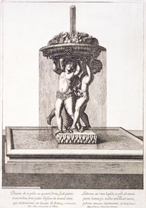 Fontaine par Louis Lerambert à Versailles, 1673