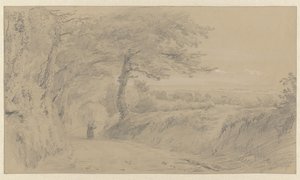 Paysage à Jersey - Pierre Louis Dubourcq