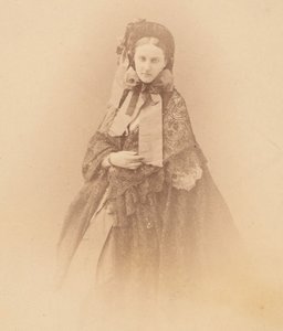 Le chapeau à brides, années 1860