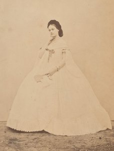 Le peignoir plissé autre, années 1860