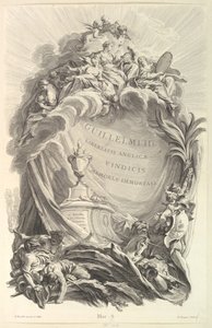 Frontispice pour le Tombeau de Guillaume III - Pierre Louis de Surugue