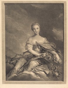 Flore à son lever - Pierre Maleuvre after Jean Marc Nattier