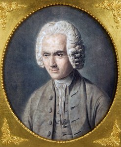 Portrait de Jean-Jacques Rousseau (1712-1778) par Pierre Michel Alix
