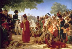 Napoléon Bonaparte pardonnant les rebelles au Caire, 23 octobre 1798 - Pierre Narcisse Guerin