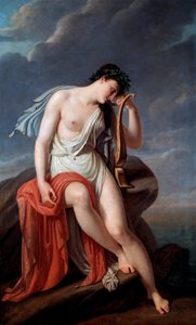 Sappho sur la falaise de Leucade - Pierre Narcisse Guérin Baron