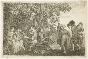 Fête du jardin - Pierre Parrocel