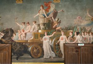 Fresque « Le triomphe de la République » - Pierre Paul Lêon Glaize