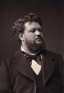 Portrait de Jean Lassalle (1847-1909), baryton français. Photoglyptie Goupil. Photographie de la fin du XIXe siècle par Pierre-Petit.