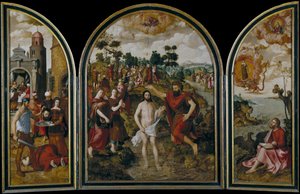 Le triptyque de Saint Jean-Baptiste, 1549