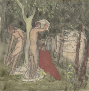 Baigneurs, 19ème siècle - Pierre Puvis de Chavannes