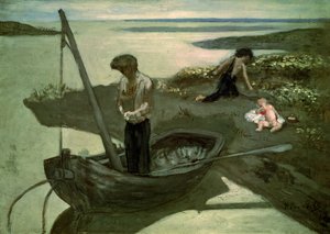 Esquisse pour le Pauvre Pêcheur - Pierre Puvis de Chavannes