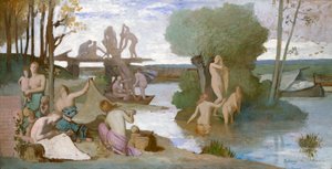 La Rivière - Pierre Puvis de Chavannes