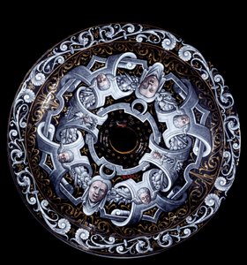 Émaille plat verso attribué à Pierre Reymond (actif 1537-après 1584) 1569. Paris, Musée du Louvre