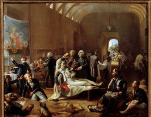 Une ambulance pendant la campagne de France en 1814