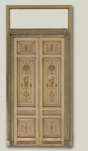 Portes à double battant - Pierre Rousseau