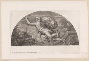 Mercure volant, vu de dos - Pierre Simon (I)