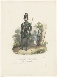 Chasseur volontaire belge, 1831 - Pierre Simonau