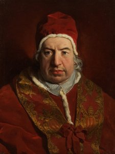Pape Benoît XIV Prospero Lambertini, 1675-1758, 1746 - Pierre Subleyras