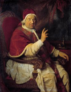 Portrait du Pape Benoît XIV - Pierre Subleyras