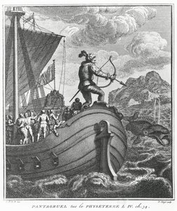Pantagruel tue Physeter, illustration de 