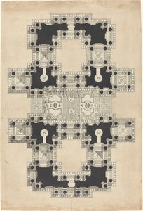 Plan pour un plafond décoré - Pierre Varin