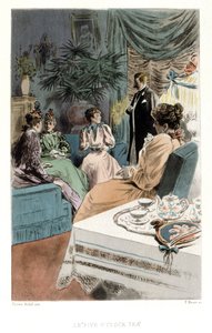 Illustration pour "La Femme à Paris" - Pierre Vidal