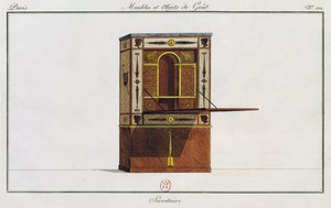 Bureau, planche 101, illustration de Collection de meubles et objets de goût
