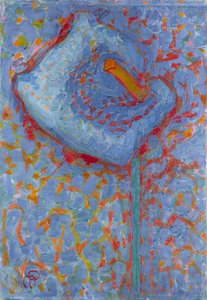 Arum Lily, 1908-1909 - Piet Mondrian