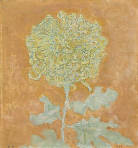 Chrysanthème - Piet Mondrian
