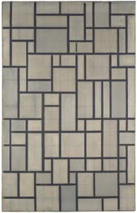 Composition avec grille 2 - Piet Mondrian