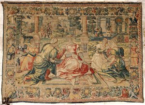 Tapisserie de Marc Antoine et Cléopâtre