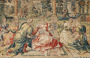 Tapisserie de Marc Antoine et Cléopâtre - Pieter (attr. to) Coecke van Aelst