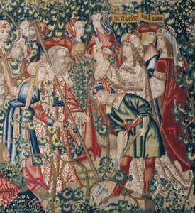 La parabole des ouvriers dans la vigne, vers 1500 (tapisserie)
