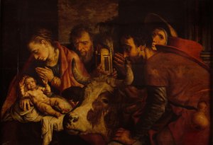Adoration des bergers - Pieter Aertsen