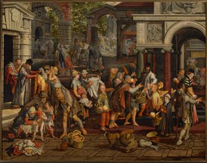 Œuvres de miséricorde chrétienne - Pieter Aertsen