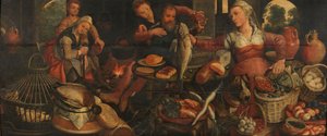 Scène de cuisine