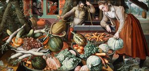 Scène de marché, 1569 - Pieter Aertsen