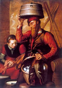 Le marchand de gibier, 16e siècle